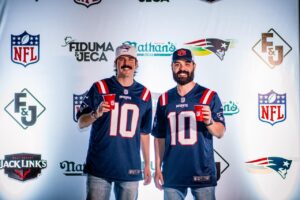 Fiduma e Jeca levam experiência única da NFL para dentro do próprio estúdio 1 FeJ NFL Creditos Thiago Stiimer 07