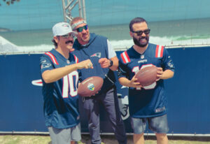 Ao lado de Ken Walter, Fiduma & Jeca participam de experiência dos Patriots no Rio de Janeiro 1 Fiduma e Jeca Creditos Igor Trujillo 3 copy 244