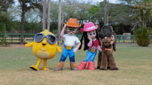 Turma da Boiadeirinha: novo desenho infantil inspirado em Ana Castela promete encantar as crianças 1 foto fantasias 2