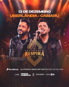 Vendas abertas! Fred & Fabricio levam o evento "Sertanejo Respira" para Uberlândia 1 FEED