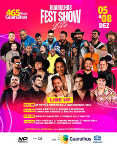 Banner Guarulhos Fest Show 2025