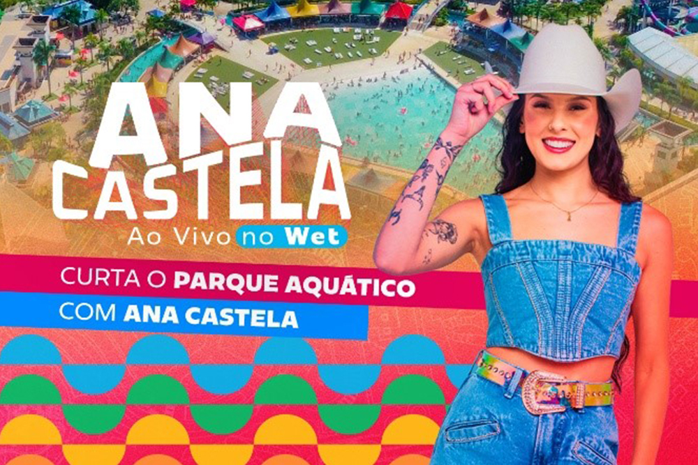 Ana Castela revisita o palco do Wet’n Wild: mais um megaencontro com os fãs em 2025