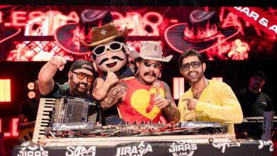 Cesar e Alessandro com Jiraya Uai