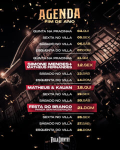 agenda Villa Country dez25