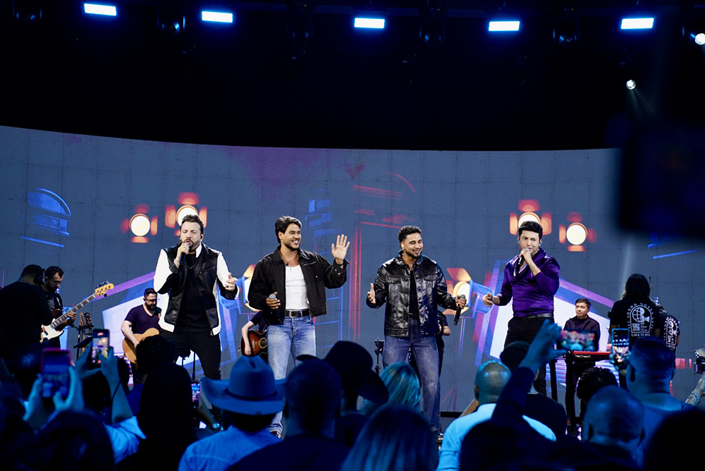 Ruan & Leandro gravam DVD histórico em Americana 2 Ruan Leandro e Danilo Davi Credito Gustavo Bueno