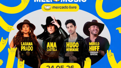 evento Meli Music 2026 Mercado Livre Arena Pacaembu Lauana Prado Ana Castela Hugo Henrique e Murilo Huff 2