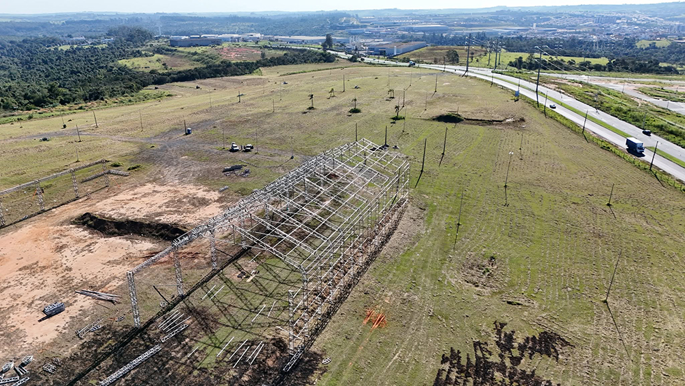 Confirmada no mesmo local da última edição, estrutura da FAICI 2026 começa a ser montada 3 Montagem Estrutura FAICI 2026 1 Credito Marchetti