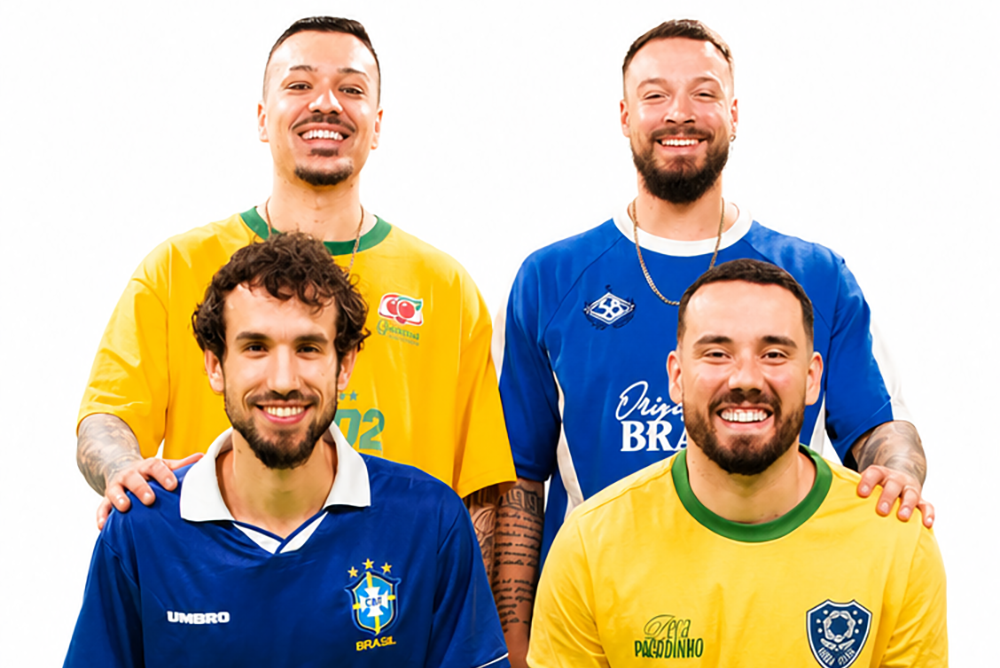 Após aparecer em vídeos de Neymar, nova música do Grupo Chocolate viraliza nas redes 1 magnific me envie esta foto sem o background verde ajuste i 87478