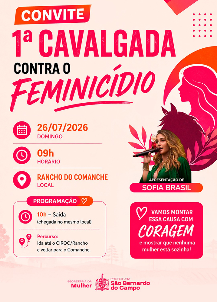 1a Cavalgada contra o Feminicidio