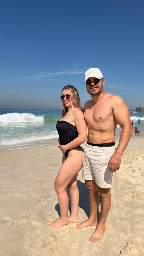 Em clima de romance, Brenno, que faz dupla com Matheus, celebra aniversário ao lado da noiva no Rio de Janeiro e intensifica planos para o casamento 3 Arquivo pessoal