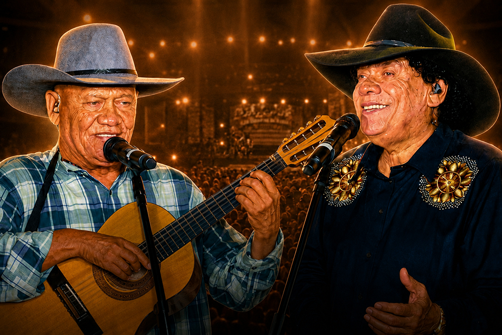 Divino & Donizete comemoram 50 anos de carreira com o lançamento do EP “Ontem, Hoje e Sempre! 50 Anos” com grandes nomes do sertanejo 1 Divino Donizete
