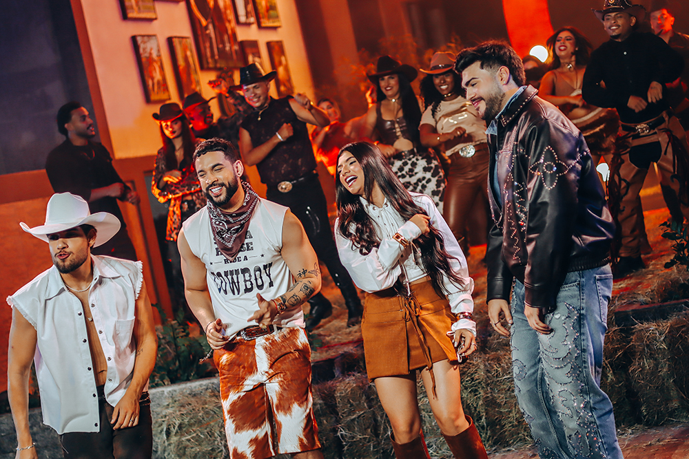 AUGEBOYS: Henry Freitas, Kadu Martins e Núzio Medeiros gravam “Parabéns, Vaqueira”, primeiro feat do trio 1 AugeBoys e Talita Mel por Neto Lacerda 2