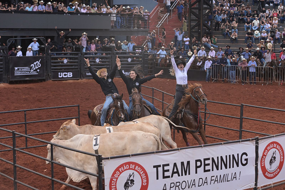 Team Penning define campeões de Barretos nas duas categorias 3 WhatsApp Image 2026 08 30 at 18.44.20