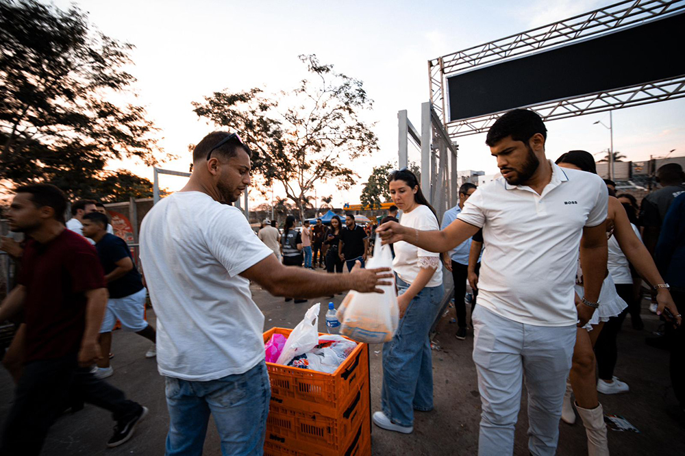 FORTALEZA (CE) RECEBE SEIS TONELADAS DE ALIMENTOS ARRECADADAS PELO ‘CÊ TÁ DOIDO’ EM FESTIVAL HISTÓRICO NO MINEIRÃO 2 WhatsApp Image 2026 08 31 at 18.10.39