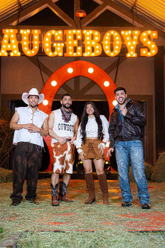 Após gravação do primeiro audiovisual em Fortaleza, AUGEBOYS lançam feat inédito com Talita Mel 10 AugeBoys e Talita Mel por VTX