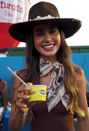 Receita de arroz doce de Biah Rodrigues, esposa de Sorocaba, ganha espaço exclusivo no Churrasco On Fire 3 Biah
