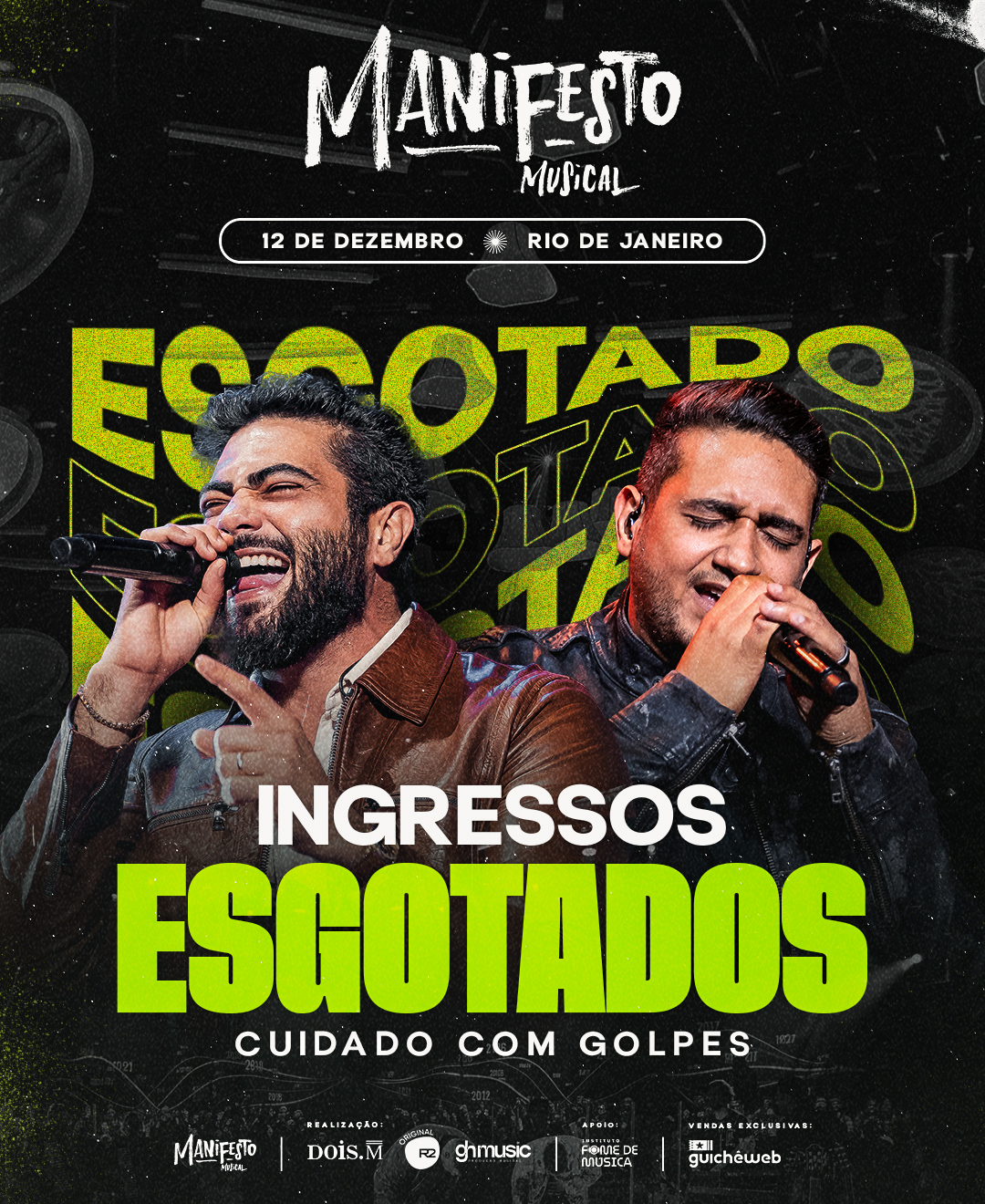 Capa Ingressos Esgotados
